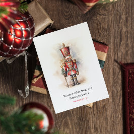 Klassieke Notenkraker & Prettig Kerstfeest Feestdagenkaart