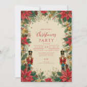 Klassieke Notenkraker rood en goud Kaart (Voorkant)