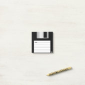 Klassieke notities voor diskette na verzending post-it® notes (Op bureau)