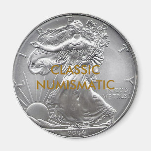 KLASSIEKE NUMISMATIEK MAGNEET