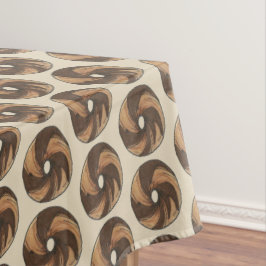 Klassieke NYC New York City Marble Rye Bagel Foodi Tafelkleed