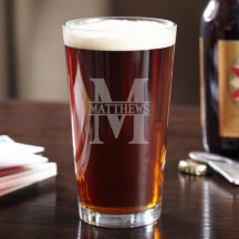 Klassieke Oakmont gegraveerd 16 oz. Pint Glass