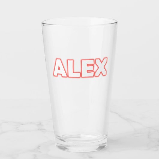 Klassieke Oakmont gegraveerd 16 oz. Pint Glass Glas (Voorkant)