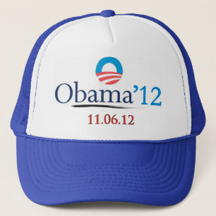 Klassieke Obama 2012 Trucker Hat Trucker Pet