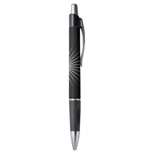 Klassieke Obsidiaan Emmy Pen (Achterkant (Verticaal))