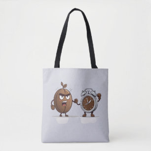 Klassieke ochtendstrijd tote bag