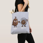Klassieke ochtendstrijd tote bag (Dichtbij)