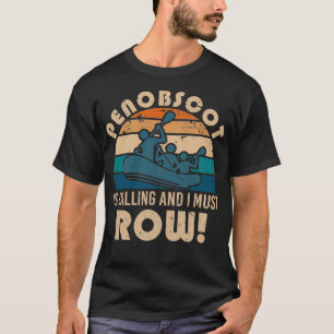 Klassieke oever van de rivier Penobscot T-shirt