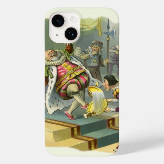 Klassieke Old King Cole Kindeerversje Gedicht Lied Case-Mate iPhone Case (Achterkant)