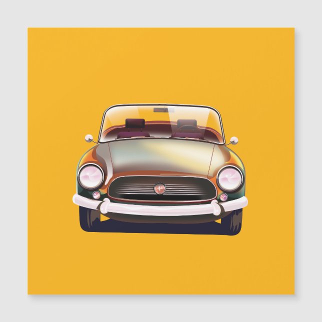 Klassieke oldtimer (Voorkant)