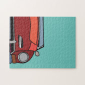 Klassieke Oldtimer Auto Legpuzzel (Horizontaal)