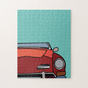 Klassieke Oldtimer Auto Legpuzzel