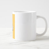 Klassieke oldtimer grote koffiekop (Rechts)