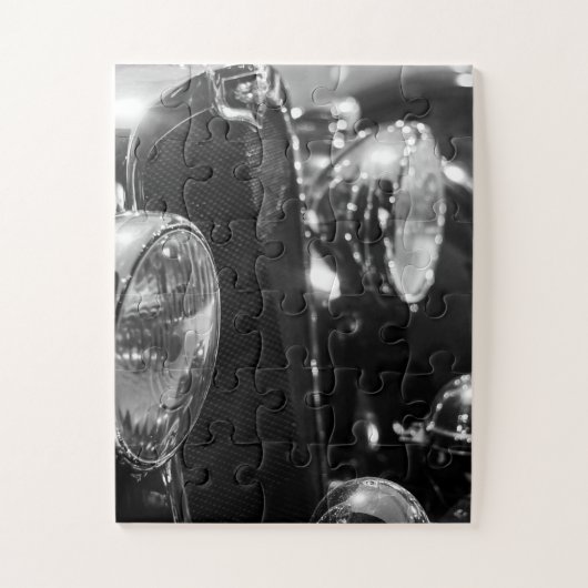 Klassieke Oldtimer Legpuzzel (Verticaal)