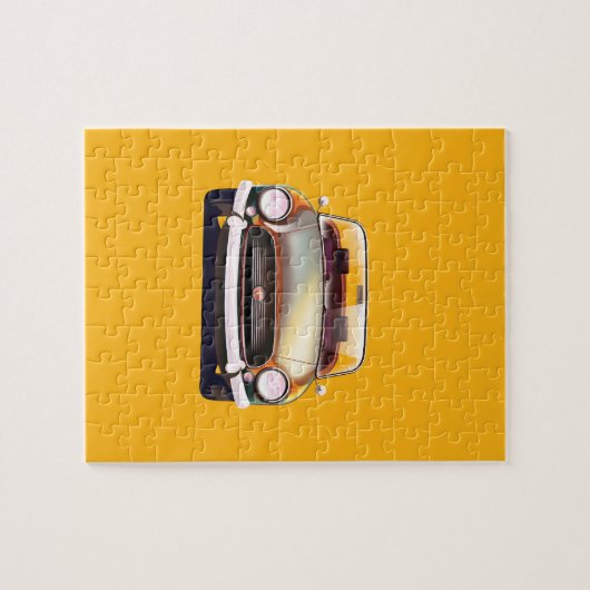 Klassieke oldtimer legpuzzel (Horizontaal)