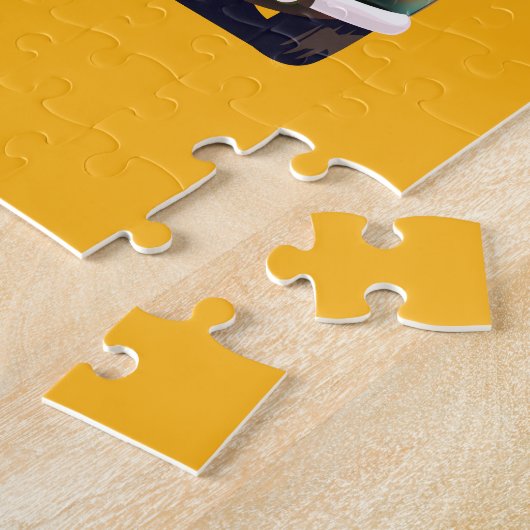 Klassieke oldtimer legpuzzel (Zijkant)