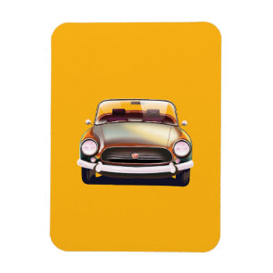 Klassieke oldtimer magneet