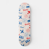 Klassieke Oldtimer Persoonlijk Skateboard (Voorkant)