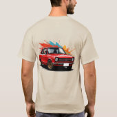 Klassieke Oldtimer T-shirt (Achterkant)