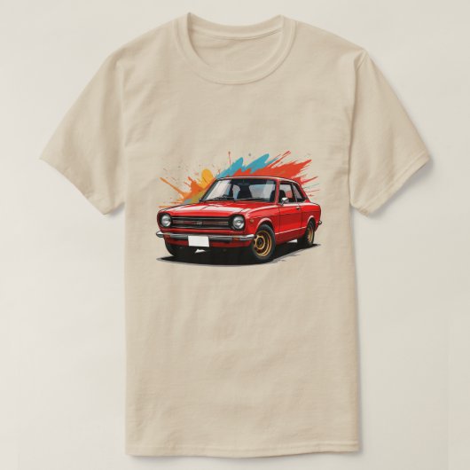 Klassieke Oldtimer T-shirt (Design voorkant)