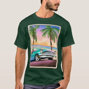 Klassieke oldtimer t-shirt