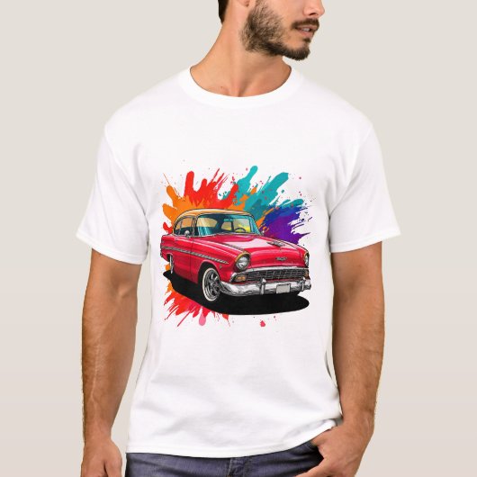 Klassieke Oldtimer T-shirt (Voorkant)