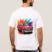 Klassieke Oldtimer T-shirt (Achterkant)