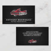 Klassieke Oldtimer Visitekaartje (Voorkant / Achterkant)