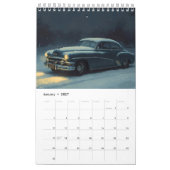 Klassieke Oldtimers 2026 Kalender (Jan 2027)
