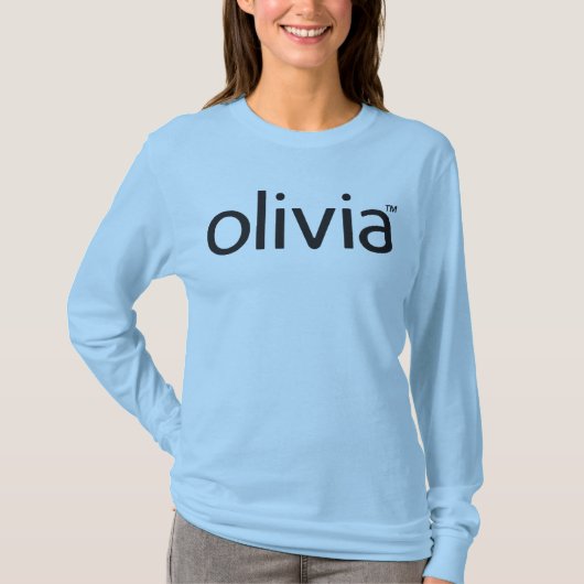 Klassieke Olivia Long Hoeve T-shirt (Voorkant)