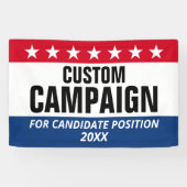 Klassieke ontwerpstijl Stars aangepaste naam posit Spandoek (Horizontaal)