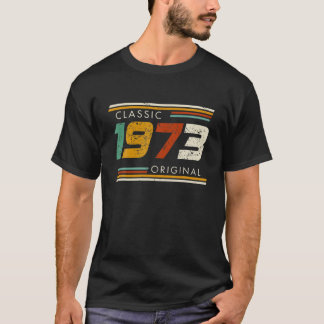 Klassieke oorspronkelijke Vintage van 1973 T-shirt