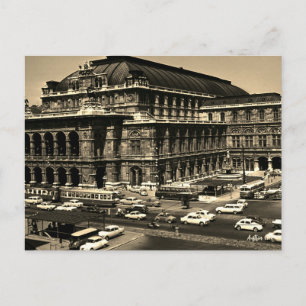 Klassieke Oostenrijk Weense Staatsoper opera Briefkaart