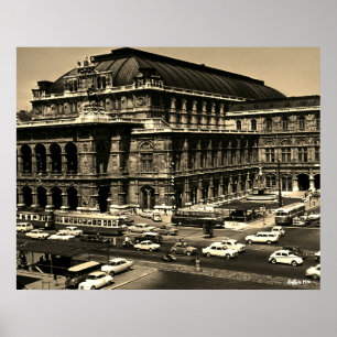 Klassieke Oostenrijk Wenen Staatsoper opera Poster