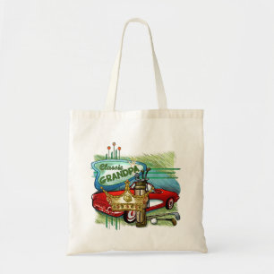 Klassieke Opa Boodschappentas Tote Bag