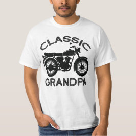 Klassieke Opa, Motorfiets T-shirt