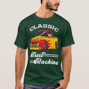 Klassieke ophaalwagen, aangepaste hotline t-shirt