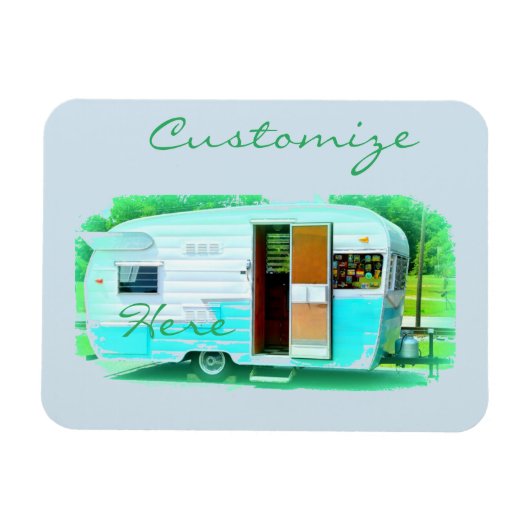 Klassieke oplegger Thunder_Cove Magneet (Horizontaal)