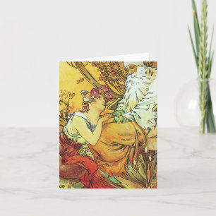 Klassieke opmaak feestdagen kaart