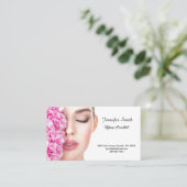 Klassieke oproepkaart contactkaartje (Staand voorkant)