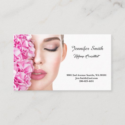 Klassieke oproepkaart contactkaartje (Voorkant)