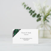 Klassieke oproepkaart contactkaartje (Staand voorkant)