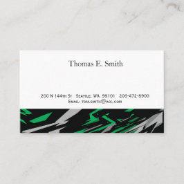 Klassieke oproepkaart contactkaartje