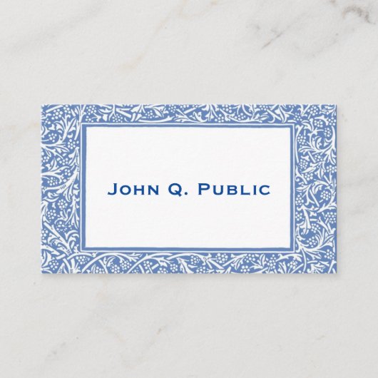 Klassieke oproepkaart contactkaartje (Voorkant)