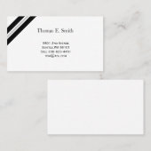 Klassieke oproepkaart contactkaartje (Voorkant / Achterkant)