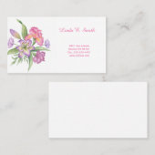 Klassieke oproepkaart visitekaartje (Voorkant / Achterkant)