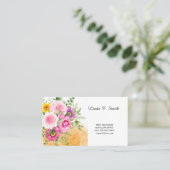 Klassieke oproepkaart visitekaartje (Staand voorkant)