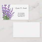 Klassieke oproepkaart visitekaartje (Voorkant / Achterkant)