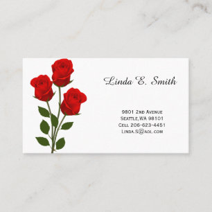 Klassieke oproepkaart visitekaartje