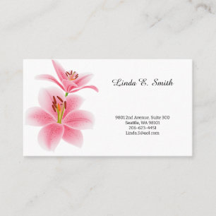 Klassieke oproepkaart visitekaartje